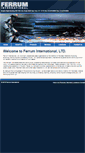 Mobile Screenshot of ferruminternational.com